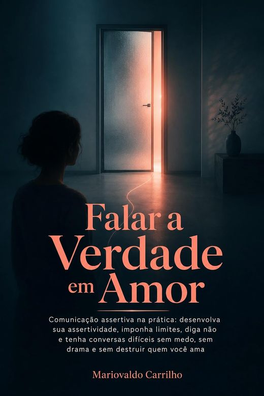 Capa do livro Falar a Verdade em Amor, de Mariovaldo Carrilho — sobre conversas difíceis e assertividade